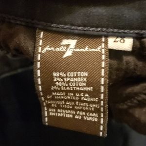 7 for all Mankind  Jeans size 28